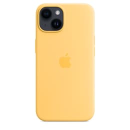 Custodia in silicone Apple - iPhone 14 Plus - Magsafe - Silicone Giallo