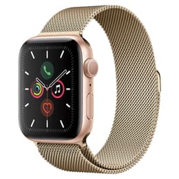 Apple Watch Series 5 (2019) GPS 40 mm - Alluminio Oro - Loop in maglia milanese Rosa