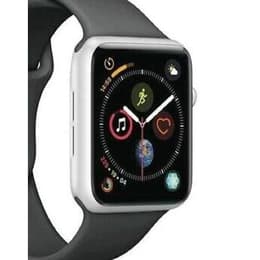 Apple Watch Series 4 (2018) GPS 44 mm - Alluminio Argento - Cinturino Sport Nero