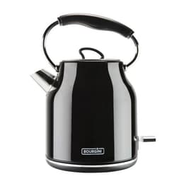 Bourgini Retro Waterkoker Deluxe Nero 1,7000L - Bollitori elettrici
