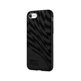 Back Market Cover iPhone 7/8/SE 2020/2022 e shermo protettivo - Plastica riciclata - Nero