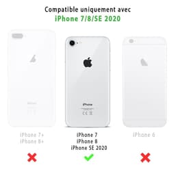 Back Market Cover iPhone 7/8/SE 2020/2022 e shermo protettivo - Plastica riciclata -