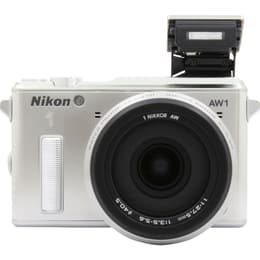 1 AW1 - Argento + Nikon Nikon AW 11-27.5mm f/3,5-5,6 f/3.5-5.6