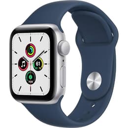 Apple Watch Series 9 (2023) GPS + Cellular 45 mm - Alluminio Argento - Cinturino Sport Blu