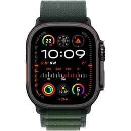 Apple Watch Ultra 2 (2024) GPS + Cellular 49 mm - Titanio Nero - Alpine loop Verde