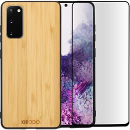 Cover Galaxy S20/S20 5G e shermo protettivo - Legno - Legno