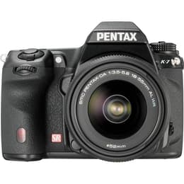 Reflex - Pentax K7 Nero + Obiettivo Pentax SMC Pentax-DA 18-55 mm f/3.5-5.6 AL