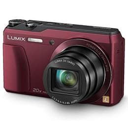 Macchina fotografica compatta Lumix DMC-TZ55 - Rosso + Panasonic Leica DC Vario-Elmar 24–720mm f/3.3–6.4 ASPH f/3.3-6.4