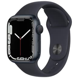 Apple Watch (Series 7) 2021 GPS 41 mm - Alluminio Mezzanotte - Cinturino Sport Nero