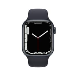 Apple Watch (Series 7) 2021 GPS 41 mm - Alluminio Mezzanotte - Cinturino Sport Nero