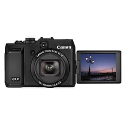 Macchina fotografica ibrida - Canon PowerShot G1X Nero + obiettivo Canon Zoom 3X 24-72mm f/2.8-5.6