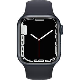 Apple Watch (Series 7) 2021 GPS 41 mm - Alluminio Nero - Cinturino Sport Nero