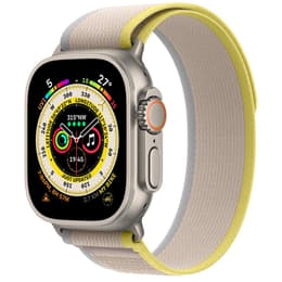 Apple Watch (Ultra) 2022 GPS + Cellular 49 mm - Titanio Grigio - Trail loop Giallo