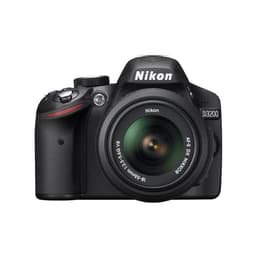 Reflex - Nikon D3200 - Nero + Nikon AF-S DX Nikkor 55-300mm f/4.5-5.6 G ED VR