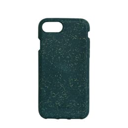 Cover iPhone SE (2022/2020)/8/7/6/6S - Materiale naturale - Verde