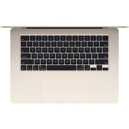 MacBook Air 15" (2025) - Apple M4 con CPU 10-core e GPU 10-Core - 16GB RAM - SSD 256GB - Display standard - QWERTZ - Tedesco