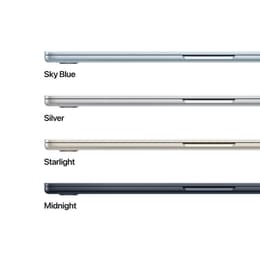 MacBook Air 15" (2025) - Apple M4 con CPU 10-core e GPU 10-Core - 16GB RAM - SSD 256GB - Display standard - QWERTZ - Tedesco