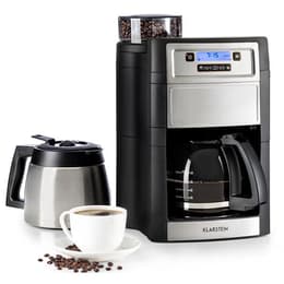 Caffettiera con macinacaffè Klarstein Aromatica II Duo L - Nero/Grigio