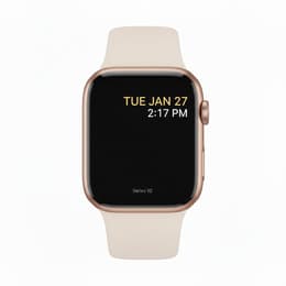 Apple Watch Series 10 (2024) GPS + Cellular 46 mm - Alluminio Oro rosa - Cinturino Sport Galassia