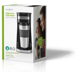 Caffettiera Senza capsule Nedis KACM300FBK L - Nero