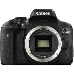 Reflex - Canon EOS 750D Nero + Obbietivo Canon 18-55mm F/3.5-5.6 iii