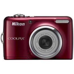 Macchina fotografica compatta Coolpix L23 - Rosso + Nikon Nikkor 5x Wide Optical Zoom ED 28-140mm f/2.7-6.8 f/2.7-6.8