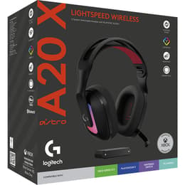 Cuffie gaming wireless con microfono Logitech G Astro A20 X - Nero