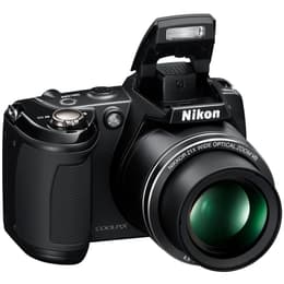 Fotocamera Bridge compatta Coolpix L310 - Nero + Nikon Nikkor 21X Wide Optical Zoom VR f/3.1-5.8