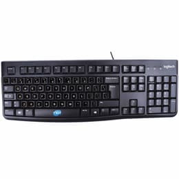 Logitech Tastiera QWERTY Inglese (US) MK120 wired mouse and keyboard kit with preapplied layout stickers