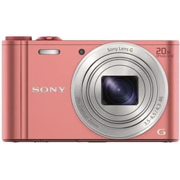 Fotocamera compatta Sony Cyber-shot DSC-WX350 - Rosa / Argento