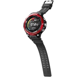 Smart Watch Casio Cardio­frequenzimetro GPS WSD-F21HR - Rosso/Nero