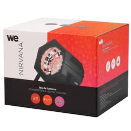 We Stroboscope à 47 LED multicolore 4 couleurs Vitesse du flash réglable + Fixation Accessori audio