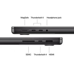 MacBook Pro 14" (2025) - Apple M5 con CPU 10-core e GPU 10-Core - 16GB RAM - SSD 512GB - Display standard - QWERTY - Italiano
