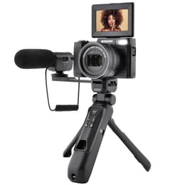 AgfaPhoto Realishot VLG-4K OPT - Nero + AgfaPhoto Optical Zoom Optique 5X 52mm f/2.4-5.04