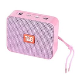 Altoparlanti Bluetooth T&G TG-166 Square Mini - Rosa