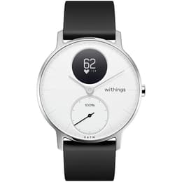 Smart Watch Cardio­frequenzimetro GPS Withings Steel HR 36mm - Bianco/Nero