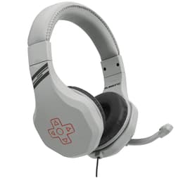 Cuffie gaming wired con microfono Subsonic Retro Gaming Headset - Bianco/Grigio