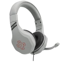 Cuffie gaming a filo con microfono Subsonic Retro Gaming Headset - Bianco/Grigio