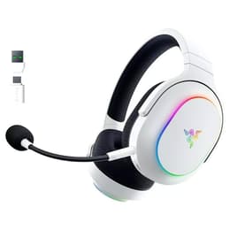 Cuffie riduzione del rumore gaming wired + wireless con microfono Razer Barracuda X Chroma - Bianco