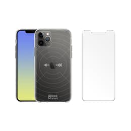 Back Market Cover iPhone 11 Pro e shermo protettivo - GRS 4.0 Plastica riciclata - Trasparente