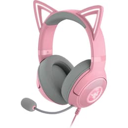 Cuffie gaming a filo con microfono Razer Kraken Kitty V2 - Rosa/Grigio