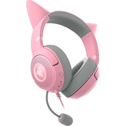 Cuffie gaming a filo con microfono Razer Kraken Kitty V2 - Rosa/Grigio