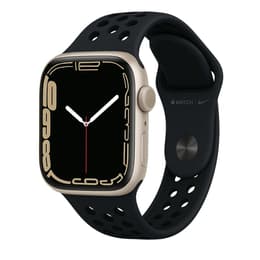 Apple Watch Series 7 (2021) GPS 41 mm - Alluminio Galassia - Cinturino Nike Sport Nero