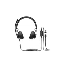Cuffie con microfono Logitech Zone Wired - Nero