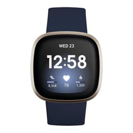 Smart Watch Fitbit Cardiofrequenzimetro GPS Versa 3 - Blu