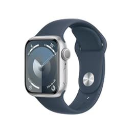 Apple Watch Series 8 (2022) GPS + Cellular 41 mm - Alluminio Argento - Cinturino Sport Blu