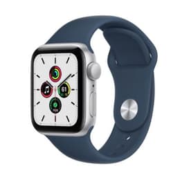 Apple Watch Series 8 (2022) GPS + Cellular 41 mm - Alluminio Argento - Cinturino Sport Blu