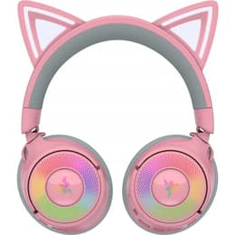 Cuffie gaming wired + wireless con microfono Razer Kraken Kitty V3 Pro - Rosa
