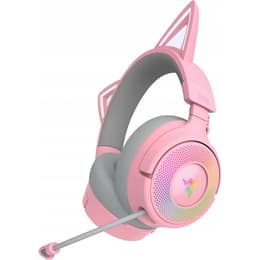 Cuffie gaming wired + wireless con microfono Razer Kraken Kitty V3 Pro - Rosa