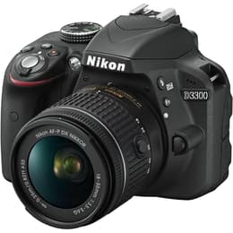 Reflex D3300 - Nero + Nikon AF-P DX 18-55mm f/3.5-5.6G f/3.5-5.6